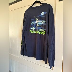 Vineyard Vines Dark Shirt with Logo